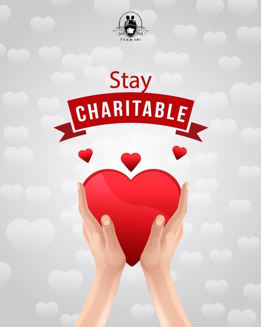 Stay Charitable